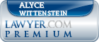 Alyce B Wittenstein  Lawyer Badge