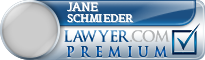 Jane A C Schmieder  Lawyer Badge