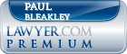 Paul Wendell Bleakley  Lawyer Badge