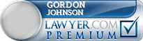 Gordon S. Johnson  Lawyer Badge