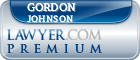 Gordon S. Johnson  Lawyer Badge