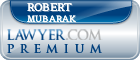 Robert J. Mubarak  Lawyer Badge