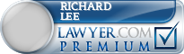 Richard E Lee  Lawyer Badge