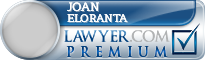 Joan D. Eloranta  Lawyer Badge