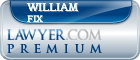 William R. Fix  Lawyer Badge