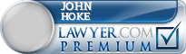 John L. Hoke  Lawyer Badge