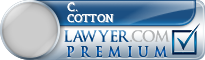 C. John Cotton  Lawyer Badge