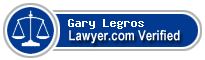 Gary F Legros  Lawyer Badge