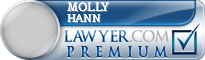 Molly Shubert Hann  Lawyer Badge