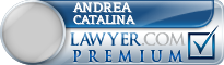 Andrea Nicole Catalina  Lawyer Badge