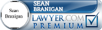 Sean Lawrence Branigan  Lawyer Badge