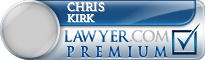 Chris Van Kirk  Lawyer Badge