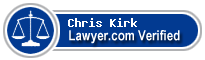 Chris Van Kirk  Lawyer Badge