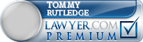 Tommy C. Rutledge  Lawyer Badge