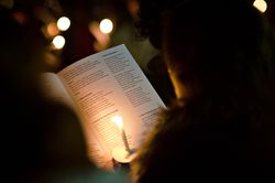 Caroling in Jackson Square