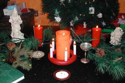 Yule Altar