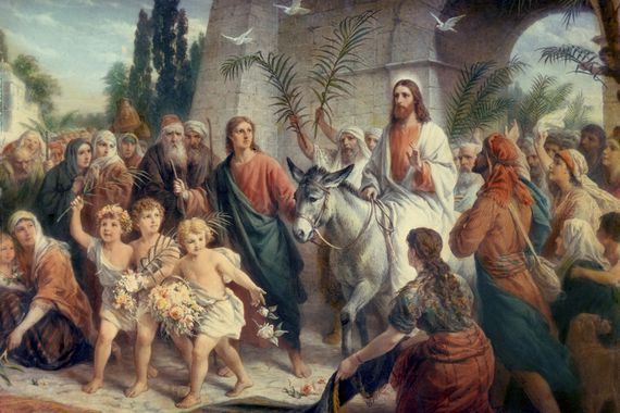 Jesus Christ's triumphal entry into Jerusalem