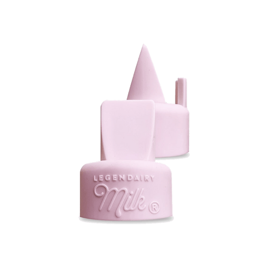 Duckbill Valves with Pull Tab - Pink - Legendairy Milk