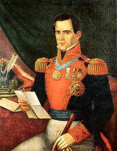 Mexican General Santa Anna