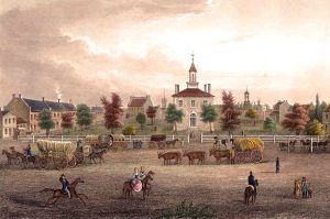 Independence, Missouri Square, 1855