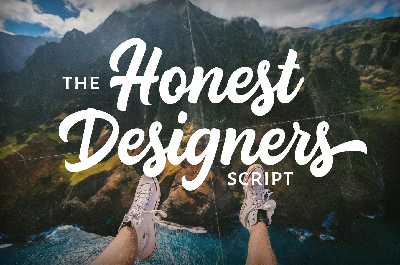 Honest designers calligraphy font