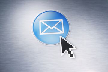 Email icon with cursor on it