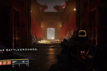 The entrance to the Lunar Battlegrounds in Destiny 2.