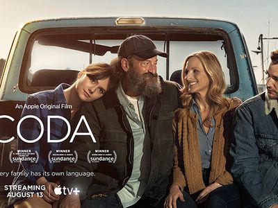 Key art for the Apple TV original film 'CODA'