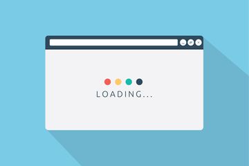 Loading text in a browser