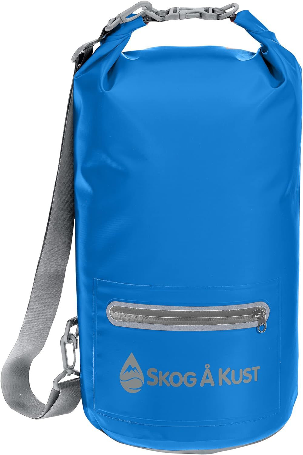 Skog A Kust DrySak Waterproof Floating Dry Bag with Exterior Zippered Pocket.