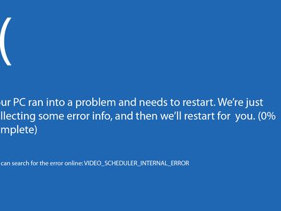 An example of the video scheduler internal error dialog.