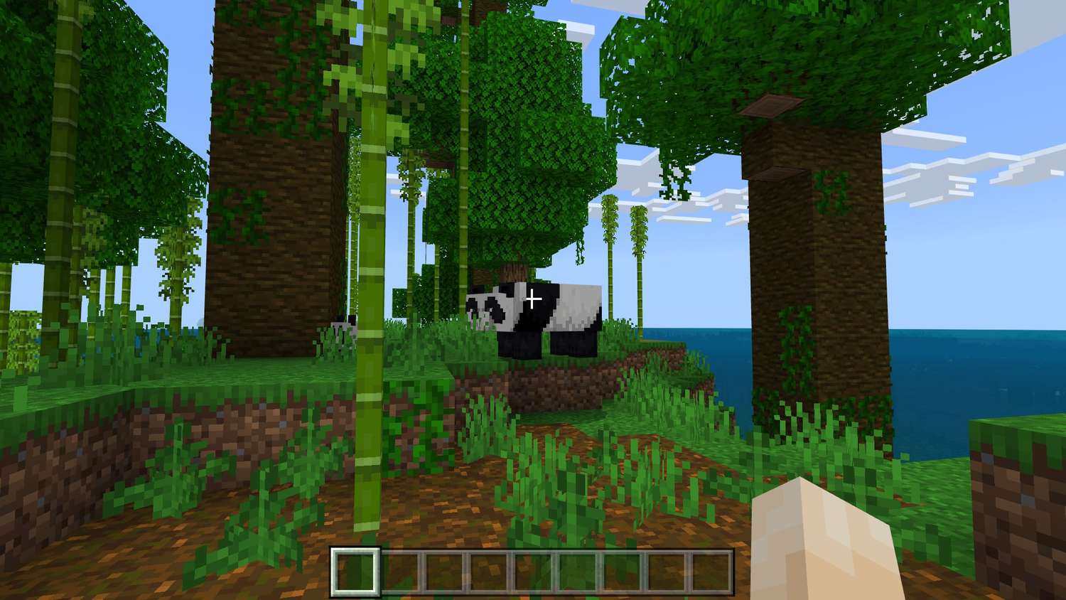 Isolated Panda Jungle Island Seed