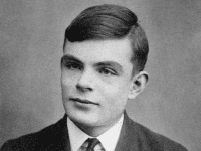 Portrait of Alan Turing at age 16