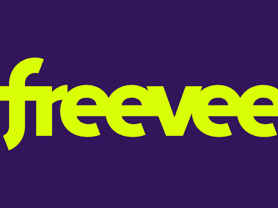 amazon freevee logo with purple background