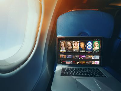 Netflix on an airplane