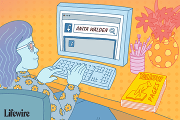 Person searching for "Anita Walden" on Facebook