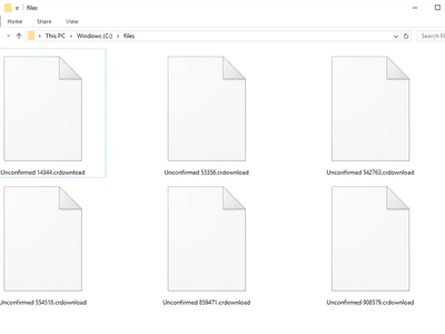 CRDOWNLOAD files in Windows 10
