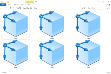 Several DWF files in Windows