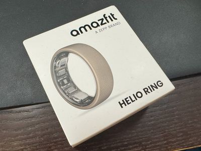 Amazfit Helio Ring box.