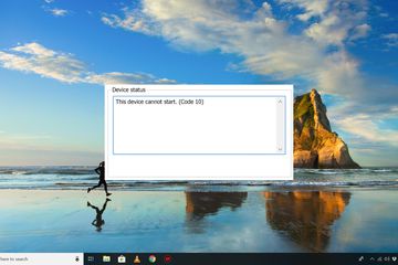 Code 10 error on Windows 10 Desktop