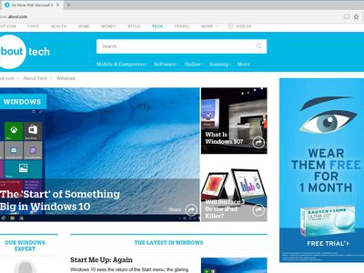 Microsoft Edge web browser