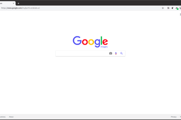 The home page for Google Images on the Google Chrome browser.