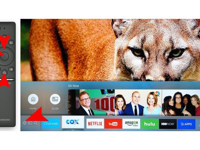 Samsung Smart TV Home Page with One Remote