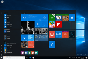 Screenshot of Windows 10