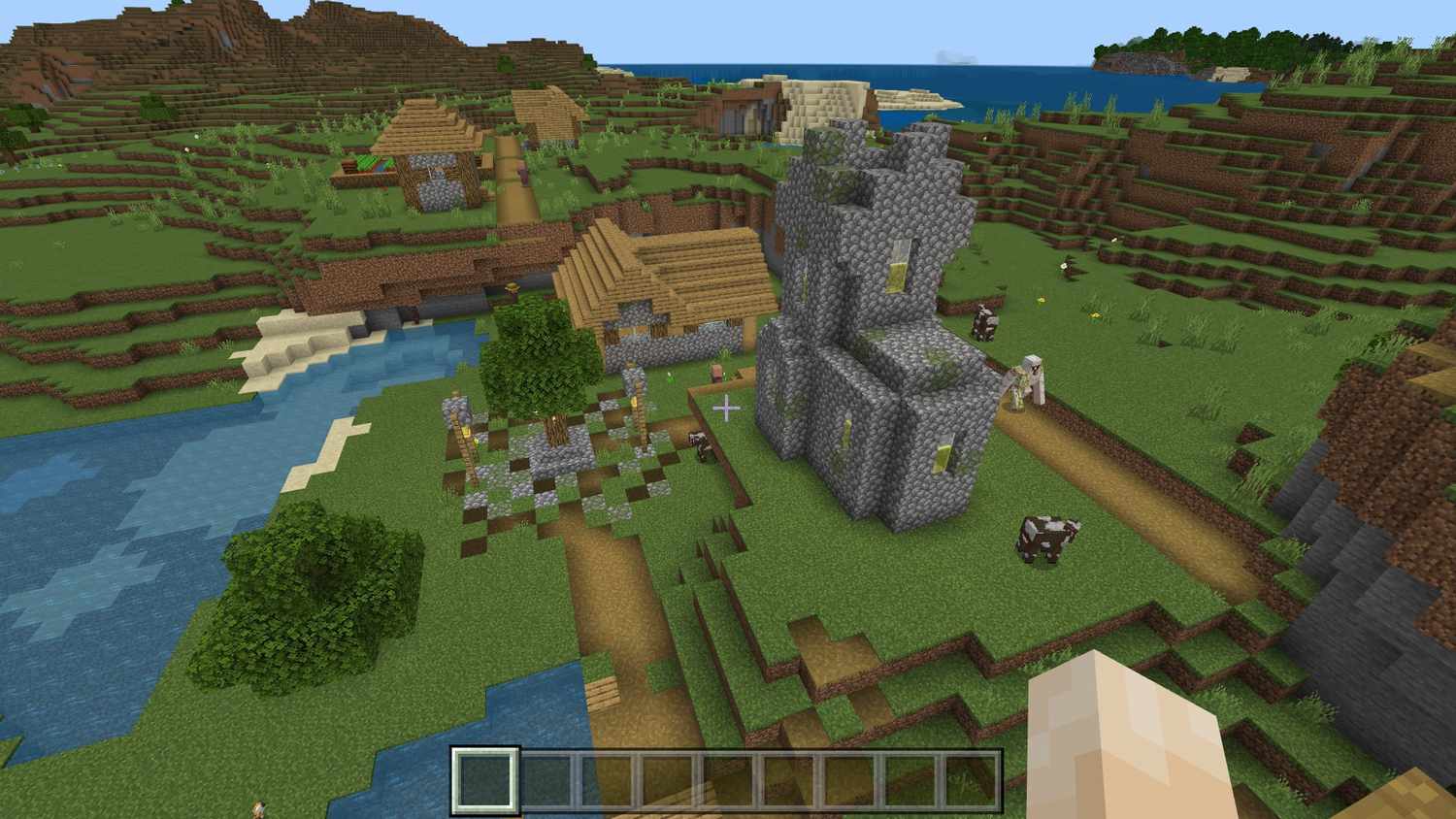 Survival Island Villages seed in Minecraft