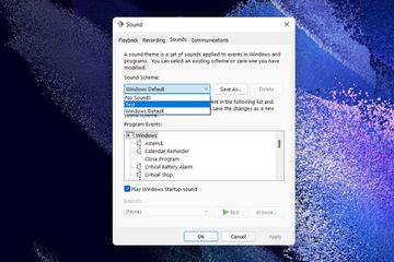 A screenshot of the Windows 11 Sound settings window