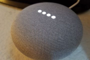 A Google Home Mini