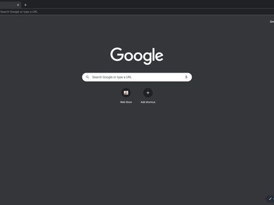 Google Chrome running in Dark Mode