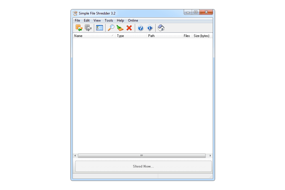 Simple File Shredder