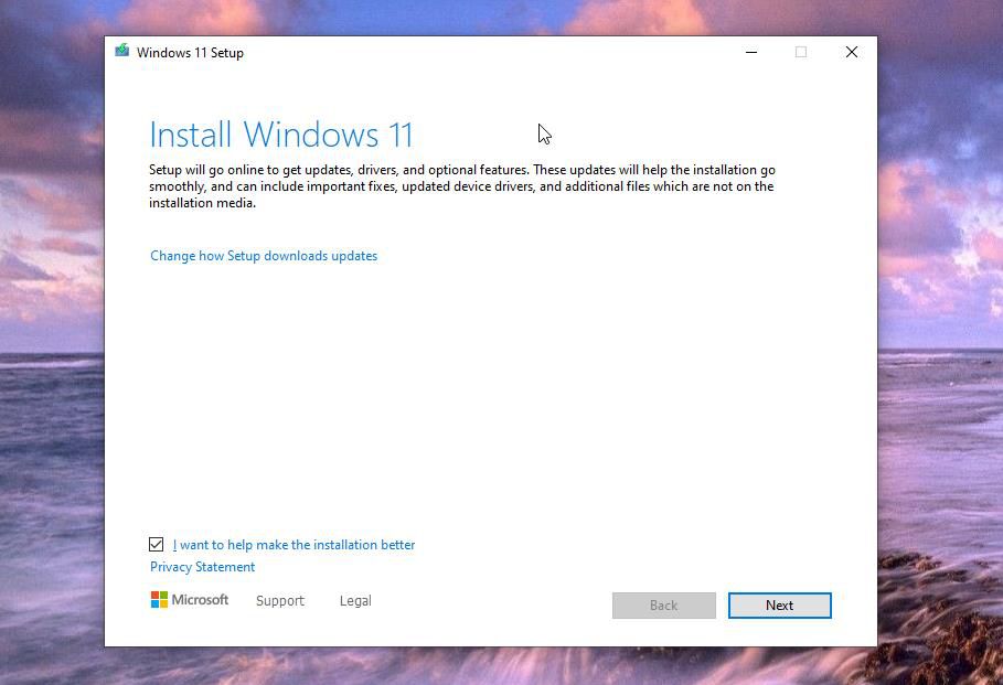 Install Windows 11